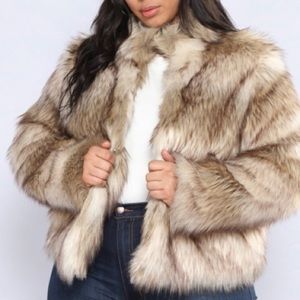 FAUX FUR COAT -Just in time for fall🍂-